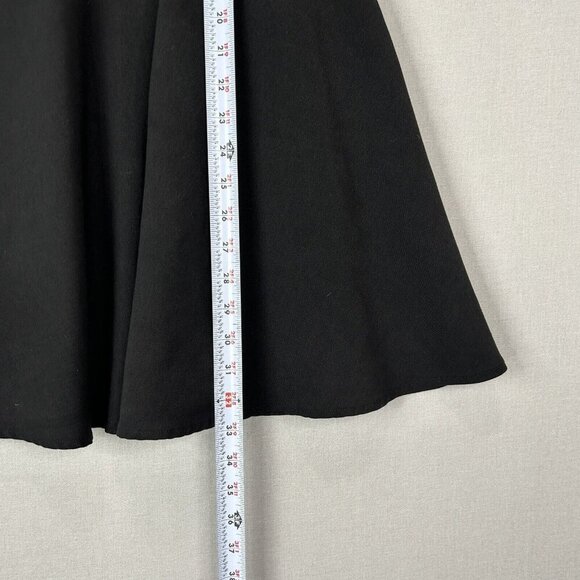 NBD Womens Dress Extra Small Black Lace Trim Open Back Fit Flare Halter Cocktail - Picture 4 of 13